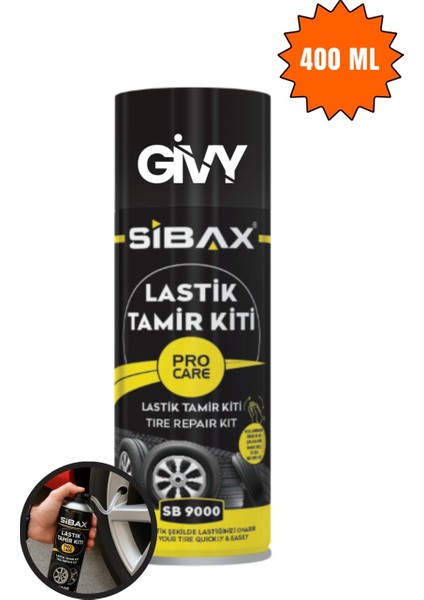 Sibax Lastik Tamir Kiti Sprey
