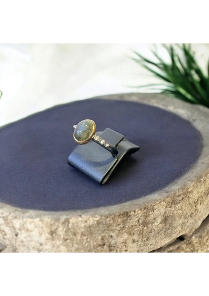 Labradorit Taşı Gümüş Yüzük fiyatları