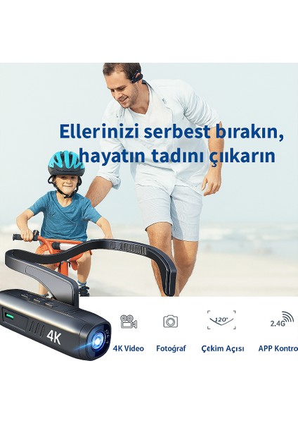 4K Hd Boyun Montajlı Aksiyon Kamera – Vlog & Macera Çekimleri Için fırsatları