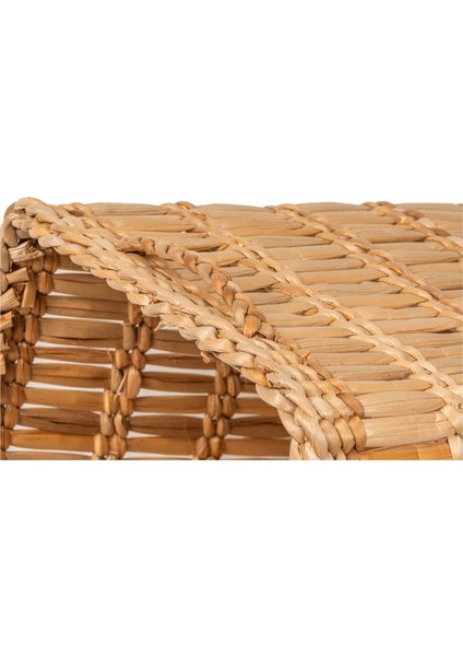 %100 El Yapımı Doğal Hasır Dikdörtgen Kulplu Organizer Sepet | 32X22X24 cm | Kitap & Oyuncak Kutusu | Dekoratif Çok Amaçlı Kutulama modelleri