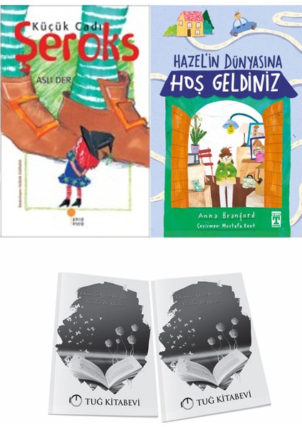 Küçük Cadı Şeroks ve Hazelin Dünyasına Hoşgeldiniz + Hediyeli