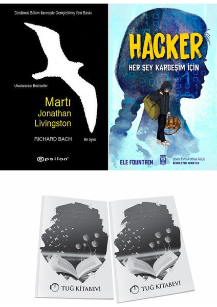 Martı Jonathan Livingston ve Hacker Her Şey Kardeşim Için + Hediyeli