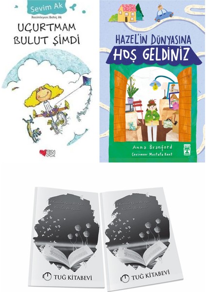 Uçurtmam Bulut Şimdi ve Hazelin Dünyasına Hoşgeldiniz + Hediyeli