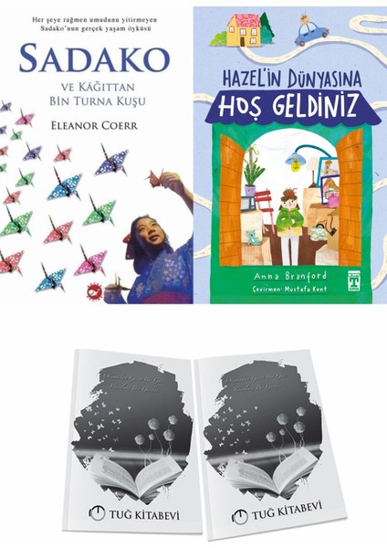 Sadako ve Kağıttan Bir Turna Kuşu ve Hazelin Dünyasına Hoşgeldiniz + Hediyeli