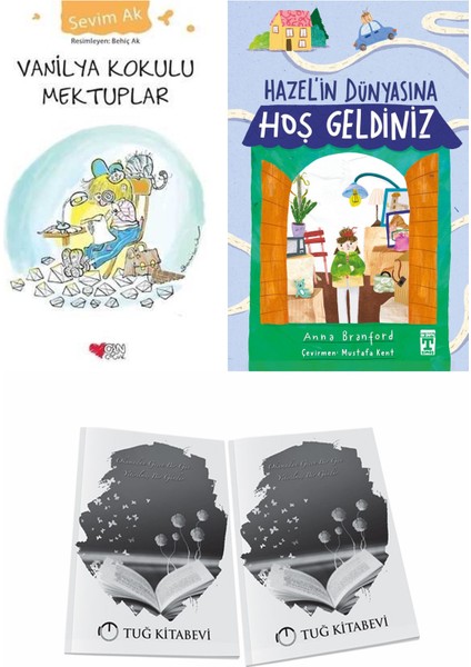 Vanilya Kokulu Mektuplar ve Hazelin Dünyasına Hoşgeldiniz + Hediyeli