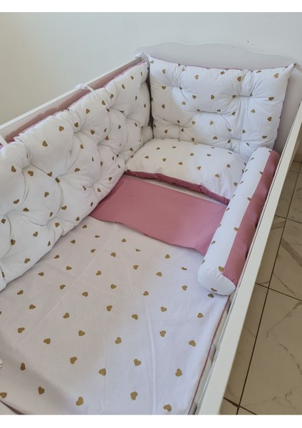 70 x 130 - Bebek Beşik Kenar Koruma Takımı - 40 cm Yükseklik, Yıkanabilir fiyatları