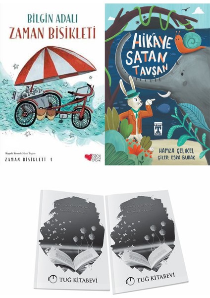 Zaman Bisikleti 1 ve Hikaye Satan Tavşan + Hediyeli