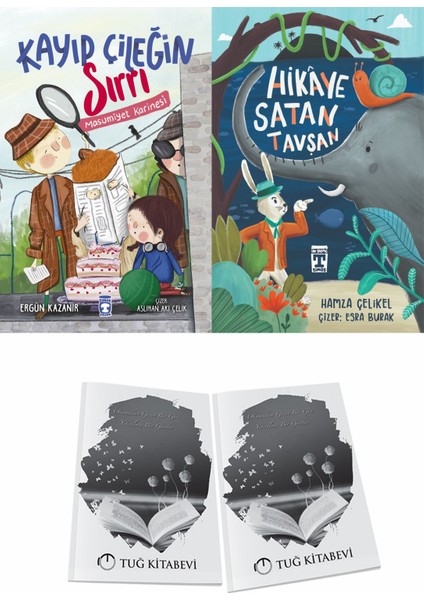 Kayıp Çileğin Sırrı ve Hikaye Satan Tavşan + Hediyeli