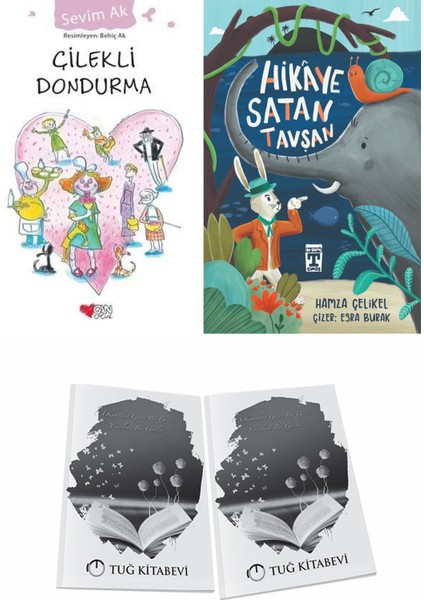 Çilekli Dondurma ve Hikaye Satan Tavşan + Hediyeli