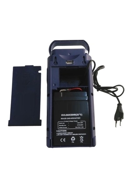 USB Şarj Çıkışlı 24 LED 80 Saat Akülü Şarjlı Işıldak (5047) modelleri