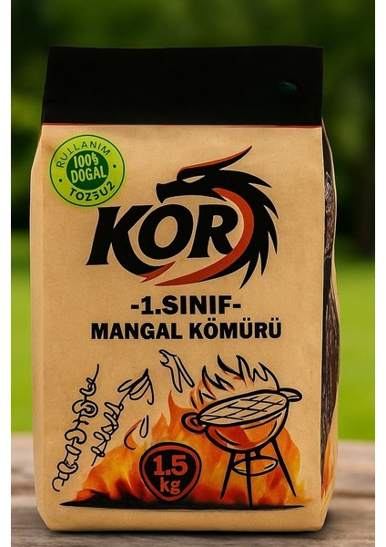 Doğal Mangal Kömürü