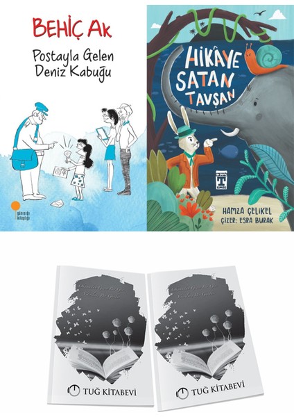 Postayla Gelen Deniz Kabuğu ve Hikaye Satan Tavşan + Hediyeli