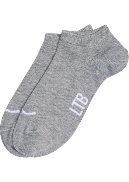 LTB Carmen Unisex 2'li Paket Gri Çorap