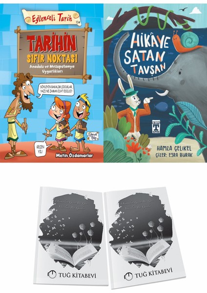 Tarihin Sıfır Noktası Anadolu ve Mezopotamya Uygarlıkları ve Hikaye Satan Tavşan + Hediyeli