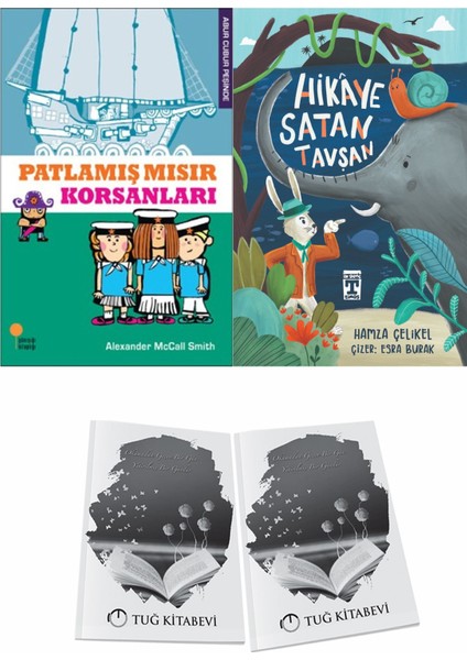 Patlamış Mısır Korsanları ve Hikaye Satan Tavşan + Hediyeli