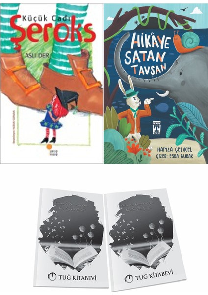 Küçük Cadı Şeroks ve Hikaye Satan Tavşan + Hediyeli
