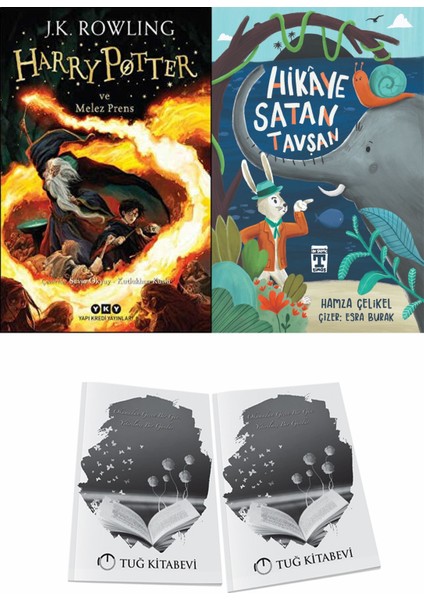 Harry Potter ve Melez Prens ve Hikaye Satan Tavşan + Hediyeli