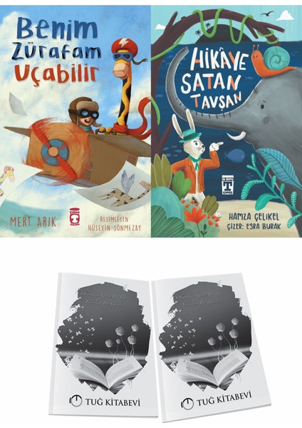 Benim Zürafam Uçabilir ve Hikaye Satan Tavşan + Hediyeli