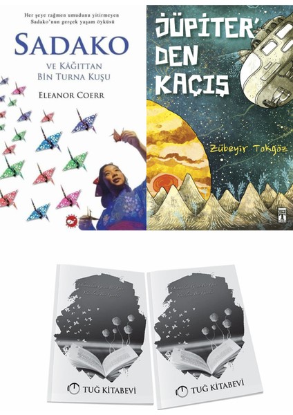 Sadako ve Kağıttan Bir Turna Kuşu ve Jüpiterden Kaçış + Hediyeli
