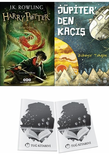 Harry Potter ve Sırlar Odası ve Jüpiterden Kaçış + Hediyeli