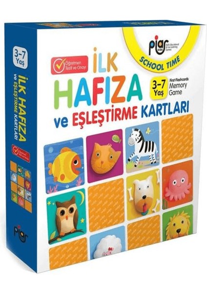 Ilk Hafıza ve Eşleştirme Kartları Seti