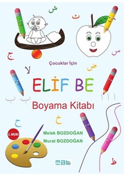 Çocuklar Için Elif Be Boyama Kitabı
