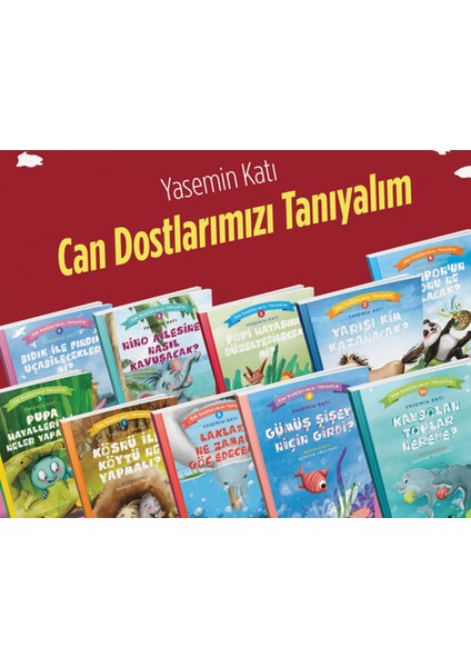 Can Dostlarımızı Tanıyalım Set (10 Kitap)