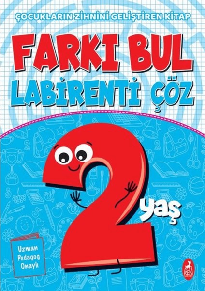 Farkı Bul Labirenti Çöz 2 Yaş