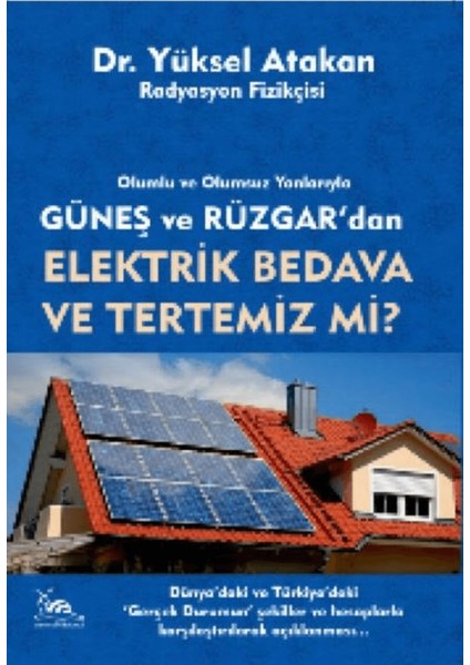 Güneş ve Rüzgardan Elektrik Bedava ve Tertemiz Mi?