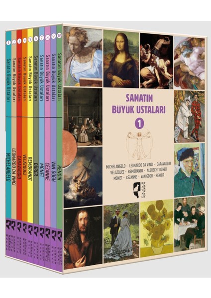 Sanatın Büyük Ustaları Seti (10 Kitap Takım)