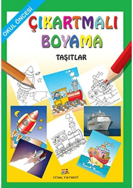 Çıkartmalı Boyama - Taşıtlar