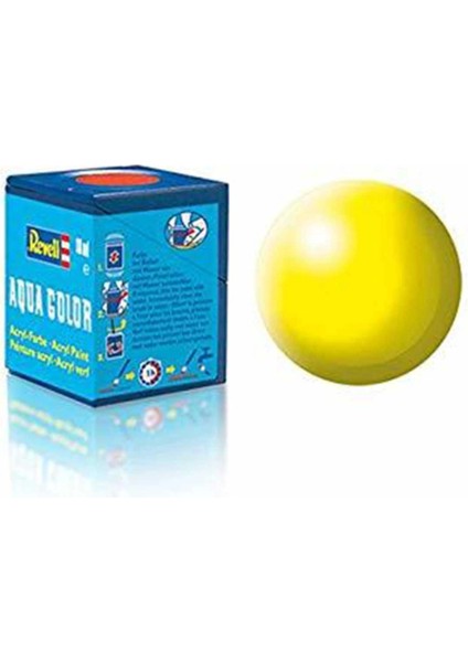 Revell 312 - Aqua Color Luminous Yellow - Silk Boya - 18 ml