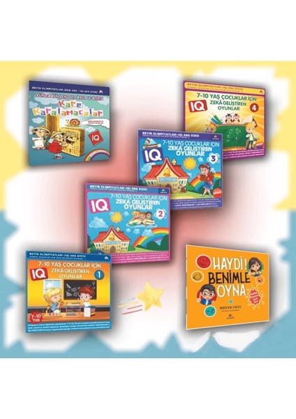 Çocuklar Için Akıl ve Mantık Oyunları (6 Kitap Takım)