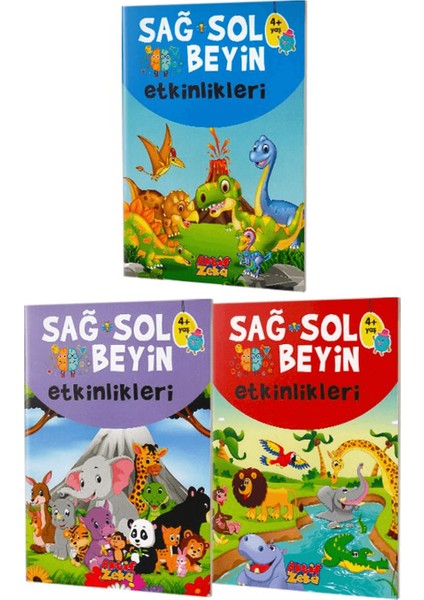 Sağ ve Sol Beyin Etkinlikleri Seti (4+Yaş)