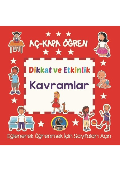 Aç Kapa Öğren Seti (8 Kitap Takım)