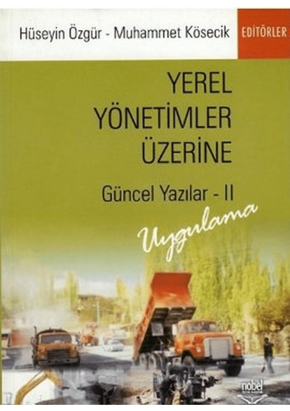 Yerel Yönetimler Üzerine Güncel Yazılar - Iı