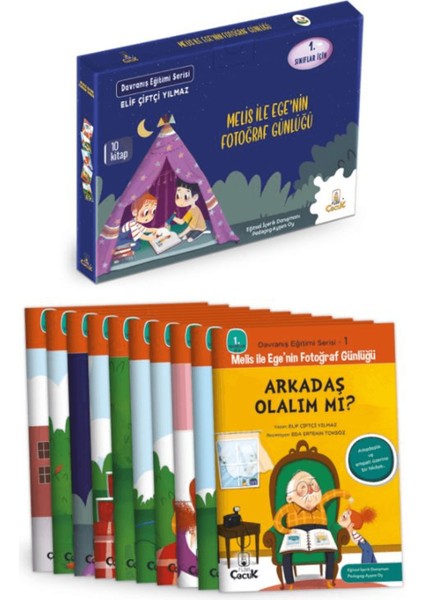 Melis ile Ege’nin Fotoğraf Günlüğü - Davranış Eğitimi Serisi (10 Kitap)
