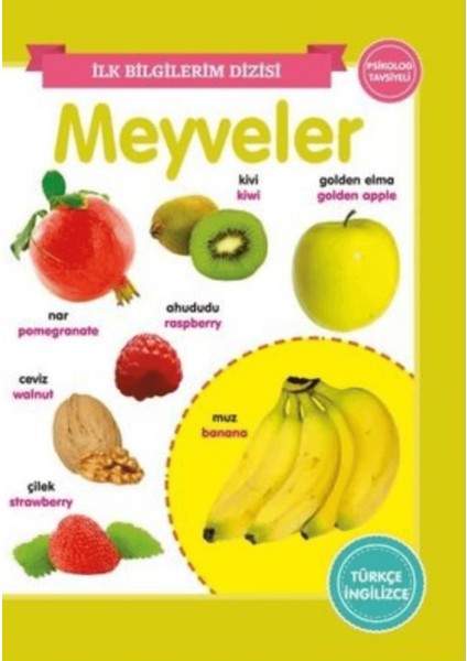 Meyveler - Ilk Bilgilerim Dizisi