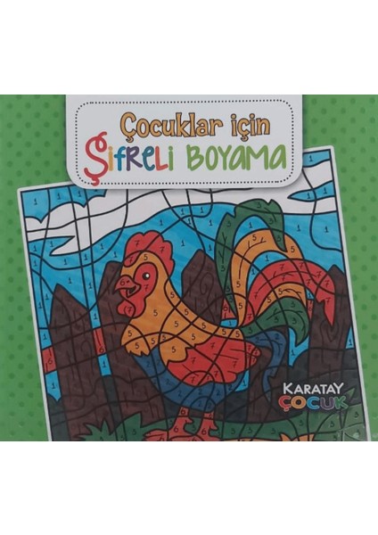 Çocuklar Için Şifreli Boyama