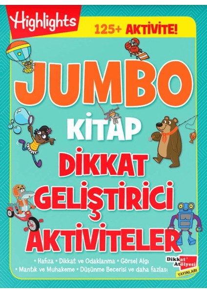 Jumbo Kitap Dikkat Geliştirici Aktiviteler