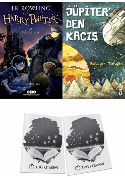 Harry Potter ve Felsefe Taşı ve Jüpiterden Kaçış + Hediyeli
