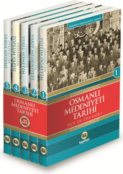 Osmanlı Medeniyeti Tarihi Seti (5 Kitap Takım)