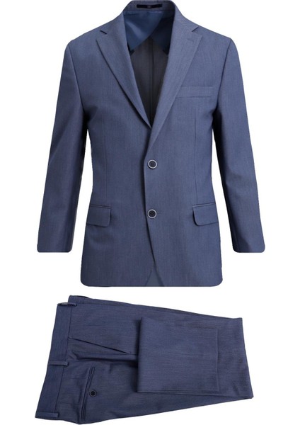 Mavi 6 Drop Klasik Takım Elbise