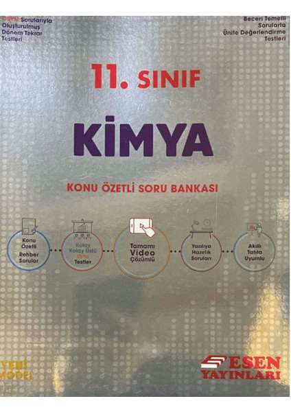 11. Sınıf Kimya Konu Özetli Soru Bankası