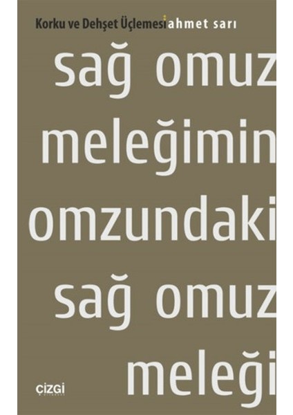 Sağ Omuz Meleğimin Omzundaki Sağ Omuz Meleği