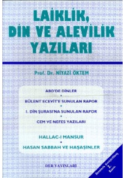 Laiklik, Din ve Alevilik Yazıları