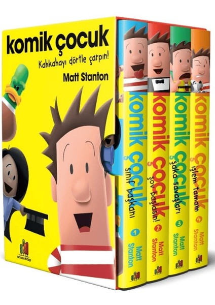 Komik Çocuk Seti - 4 Kitap Takım