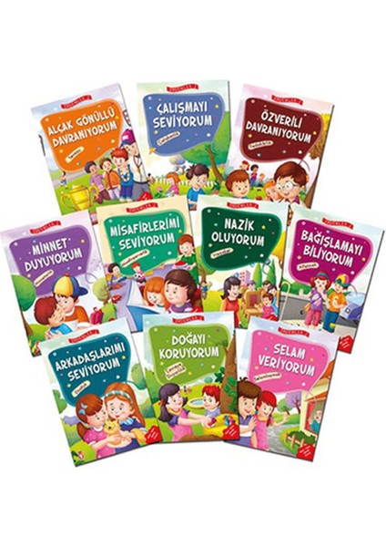 Erdemler Serisi - 2 (10 Kitap Takım)