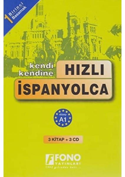 Hızlı Ispanyolca 1. Basamak (3 Kitap) Cd'li