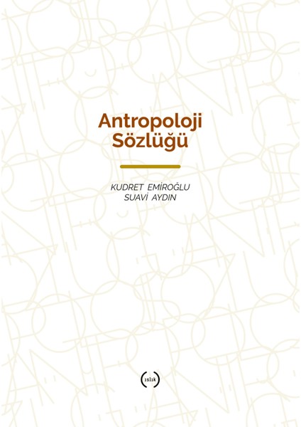 Antropoloji Sözlüğü